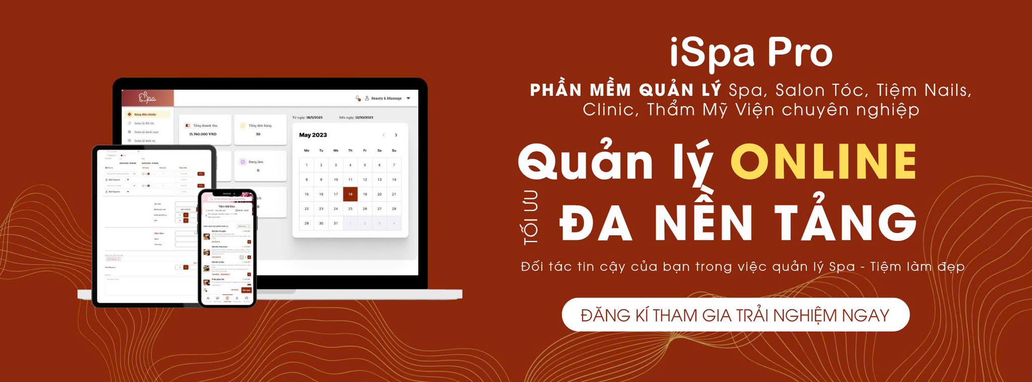 iSpa Pro – Phần mềm quản lý Spa
